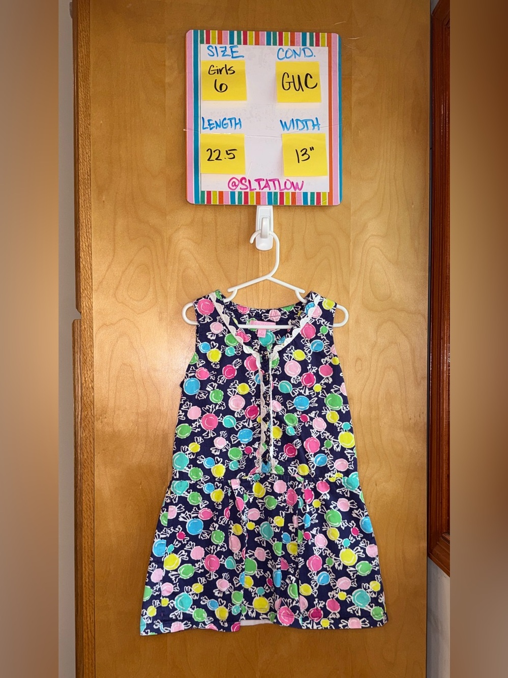 Lilly Pulitzer Girlâs Candy Print Dress